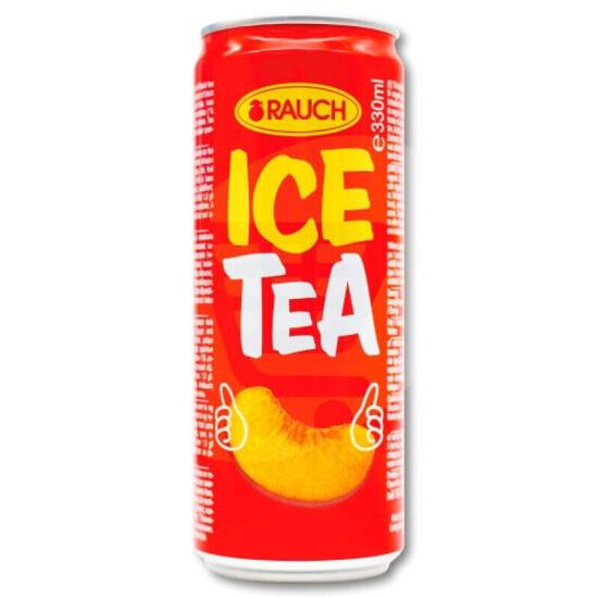 Rauch Ice Tea Peach Cans 33cl x 24 (Incl BCRS Deposit)